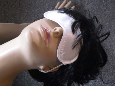 Weiße Augenmaske für BDSM